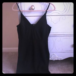 Black cocktail dress